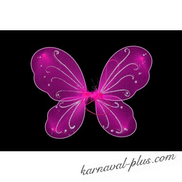 Крылья бабочки цвет ярко-розовый